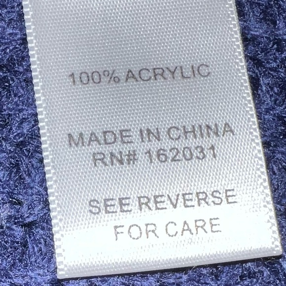 Tint and Shadow Women’s Long Open Front  Sweater Vest Navy Blue Size XL - Picture 4 of 5